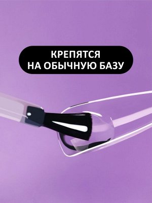 Гелевые типсы "Острый миндаль" глянец, (12 размеров - 120 шт)