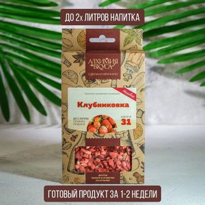 Набор Алхимия вкуса № 31 для приготовления наливки "Клубниковка", 20 г