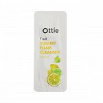 Йогуртовая пенка для умывания с экстрактом лимона [Sample] Fruit Yogurt Foam Cleanser-Lemon (1ea)