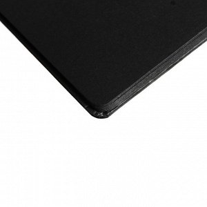 Скетчбук А5, 30 черных листов плотность110 гр,твердая подложка,на гребне,Кот МИКС