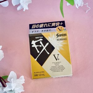 Sante капли для глаз японские с ментолом и витамином В6 FX V+ , 12 мл