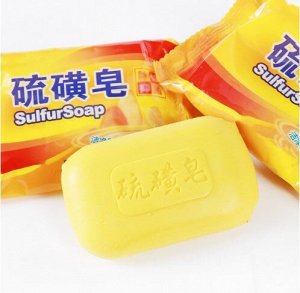 Sulfur Soap китайское серное мыло от кожных проблем