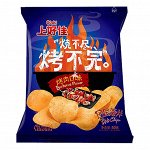 Чипсы со вкусом мяса на гриле 50 гр