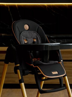 Детский стульчик для кормления Amarobaby, Elegant, черный