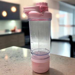 Бутылка для воды 500 мл. (розовый)