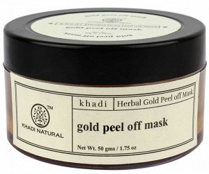 Khadi Gold Peel Off Mask/Кхади Отшелушивающая маска для лица Золотая 50г.