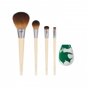 Набор кистей и спонж для макияжа EcoTools The Core Five Set