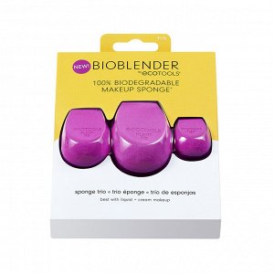 Набор биоразлагаемых спонжей для макияжа EcoTools Bioblender Makeup Sponge Trio