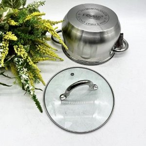 Кастрюля из нержавеющей стали с крышкой FESSLE диаметр 18 см (2.9 л)
