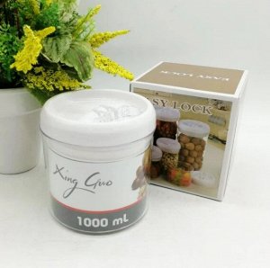 Баночка для сыпучих продуктов 1 л