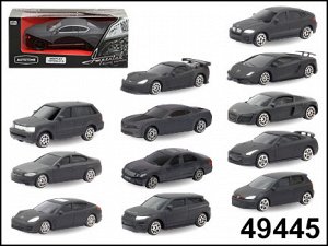 Autogrand. Машина арт.49445 "Коллекция "Black Edition" в асс. 1:64