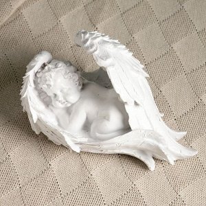 Фигура "Ангел малыш спит" 22х13х13см