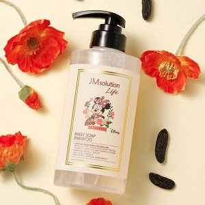 JMSolution Шампунь для волос с ароматом мускуса и мака "Сладкое Мыло" Shampoo Disney Love Minnie Life Sweet Soap, 500 мл