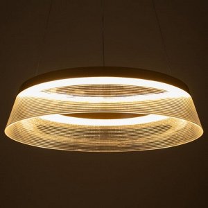 Светильник "Альхена" LED 80Вт 3000-6000К золото 45х45х10,5-110 см BayerLux