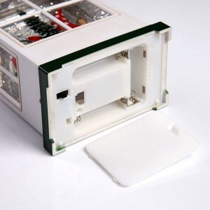 Светодиодная фигура «Фонарь с гномом» 10.2 x 23 x 5.8 см, пластик, батарейки ААх3 (не в комплекте), USB, свечение тёплое белое