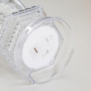 Фигурка светящаяся RISALUX «Башня», LED-ночник, от батареек, 3xLR41, 7x7x15 см