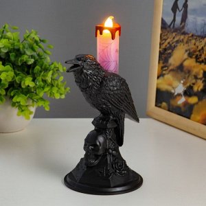 Фигурка светящаяся RISALUX «Птица», LED-ночник, RGB, 3xAG10, 9.2x13x20 см