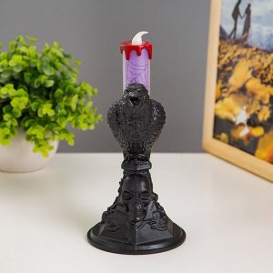 Фигурка светящаяся RISALUX «Птица», LED-ночник, RGB, 3xAG10, 9.2x13x20 см