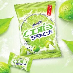 Конфета карамельная соленая Hartbeat Salt Lime Candy лайм и витамин С, м/у 120г