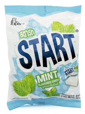 Конфета мягкая Boonprasert "Start" Mint с мятным вкусом, м/у 140г