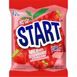Конфета мягкая Boonprasert &quot;Start&quot; Milk&amp;Strawberry со вкусом молока и клубники, м/у 140г