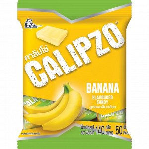 Конфета мягкая Boonprasert "Calipzo" Banana со вкусом банана 50шт, м/у 140г