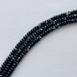 Бусины для украшений из  полосатого Агата