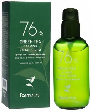 Успокаивающая Сыворотка 76% Green Tea Calming Facial Serum