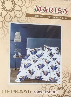 Комплект 2-спального постельного белья, перкаль, (180х220)