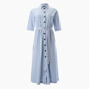 Платье женское MINAKU: Enjoy цвет голубой