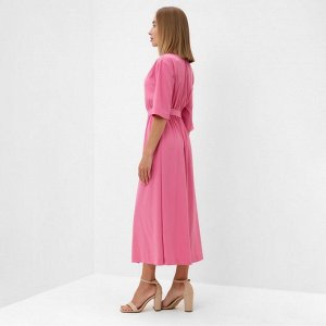 Платье женское MINAKU: Enjoy цвет ярко-розовый