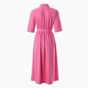Платье женское MINAKU: Enjoy цвет ярко-розовый