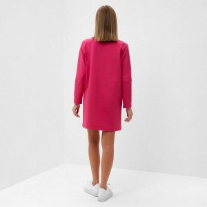 Платье мини женское MINAKU: Casual Collections, малиновое