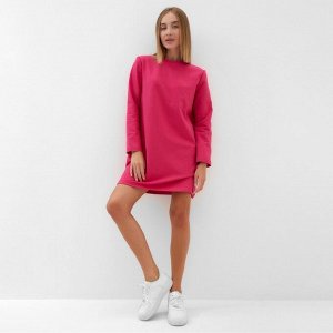 Платье мини женское MINAKU: Casual Collections, малиновое