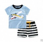 Комплект трикотажный для мальчика: футболка и шорты