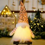 Декоративная игрушка &quot;Светящийся гномик в блестящем колпачке&quot;