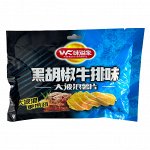 Чипсы Weiyijia Big Wave со вкусом стейка 32г