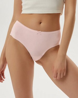 MiNiMi BO261 Женские трусы бразилиана кружевные с цветочным орнаментом (Rosa -Розовый цвет)