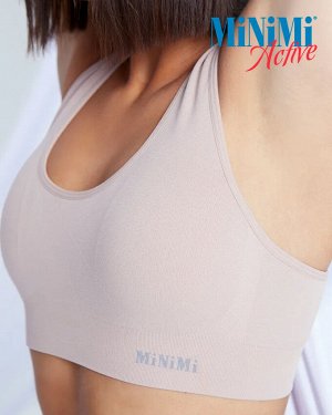 Бесшовный спортивный топ с вкладышами