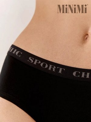 MiNiMi Трусы женские Panty с низкой линией талии, брендированной резинкой и широкой боковиной