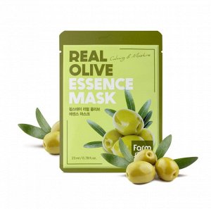 Тканевая маска с экстрактом оливы FarmStay Real Olive Essence Mask