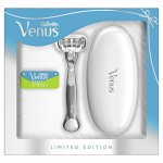 Джилет Венус , ПН GILLETTE VENUS Platinum Бр с 1 сменной кассетой+Embrace Сменные кассеты для бр 1шт+дорожный футляр