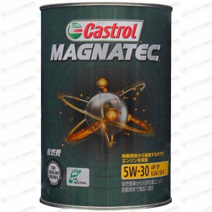 Масло моторное Castrol JDM Magnatec 5w30, синтетическое, API SP, ILSAC GF-6A, для бензинового двигателя, 1л, арт. 3425763