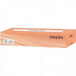 NEPIA Двухслойные бумажные салфетки классические "Nepia" 200 шт