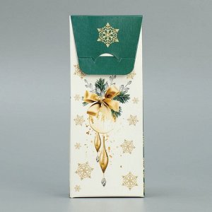 Коробка складная «Новогодняя ель», 6 х 14.5 х 5.5 см