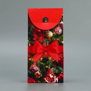 Коробка складная «С Новым годом», 9*19*6 см