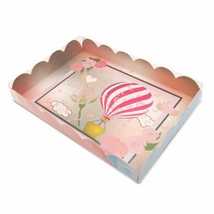 Коробочка для печенья, "Романтическое путешествие", 22 х 15 х 3 см