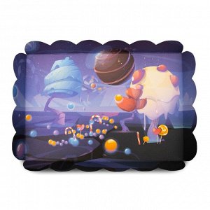 Коробочка для печенья, "Сладкая планета", 22 х 15 х 3 см