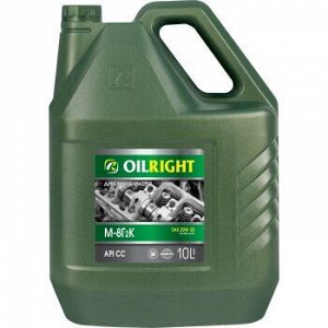 Масло моторное OILRIGHT М-8Г2к (20W20) CC дизельное 10л
