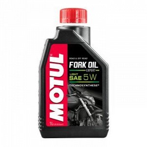MOTUL Fork Oil Expert Light 5W вилочное масло 1л (1/12) 105929